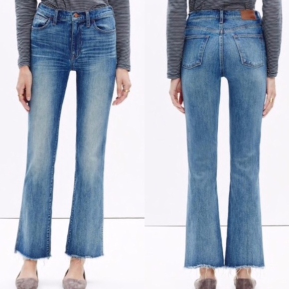 Madewell Denim - madewell | 10" high riser demi boot jeans sz 27